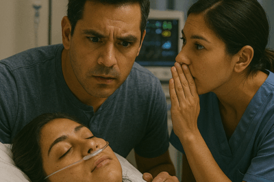 💔 Los médicos iban a desconectarla, hasta que la enfermera susurró un secreto que lo cambió todo