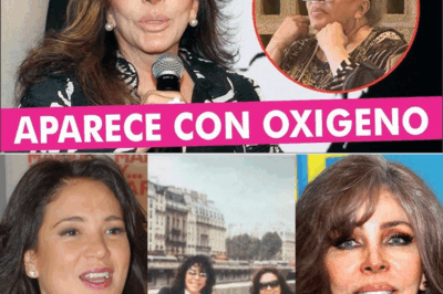 Verónica Castro aparece con oxígeno y explota contra reportera tras pregunta sobre Yolanda Andrade