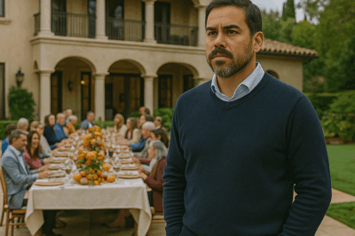 “Mi propia familia me desinvitó de la cena de Acción de Gracias sin dar explicaciones, pero en lugar de rogar por un lugar en su mesa, organicé un banquete para 32 personas en mi mansión de 6,2 millones de dólares.”