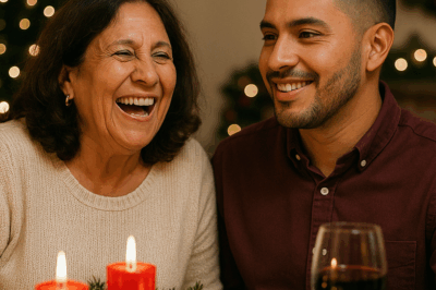“En la cena de Navidad, mientras todos abrían regalos, mi madre rió y dijo: ‘¡Oh, olvidamos el tuyo!’ Todos se rieron conmigo, pero yo solo sonreí. No sabían que mi verdadero regalo estaba justo allí, sobre la mesa, y que esa noche cambiaría todo para siempre.”