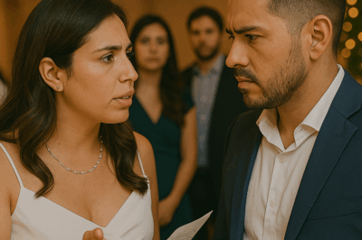 “Estábamos celebrando nuestra fiesta de compromiso cuando, frente a todos, mi prometida se levantó con una copa en la mano y dijo: ‘He decidido que debemos firmar un acuerdo prenupcial’. Lo que descubrí después de esas palabras cambió mi vida para siempre.”