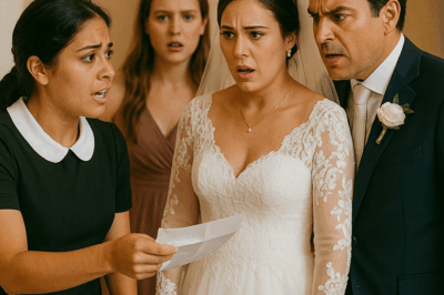 La doncella expuso el fraude de la novia — minutos antes de la boda del millonario, todo explotó