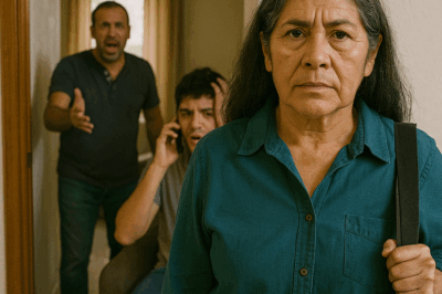 Durante trece años, mi esposo y mi propio hijo me insultaron y me trataron como si fuera invisible. Un día empaqué mis cosas y me fui sin mirar atrás. Meses después, me llamaron desesperados… y lo que escuché me dejó helada.