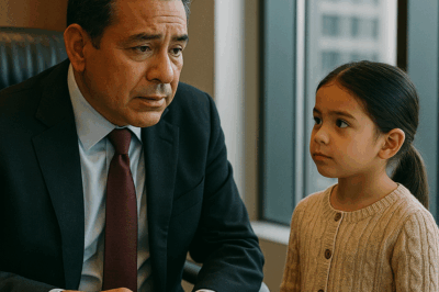 “Una mañana, un poderoso empresario se preparaba para despedir a su secretaria enferma cuando la puerta se abrió y una niña de seis años entró diciendo: ‘Mi mamá está muy mal, así que vine yo en su lugar.’ Lo que aquel hombre millonario hizo después sorprendió a toda la empresa.”