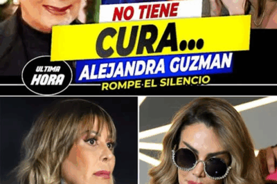 🌹 Alejandra Guzmán, la Reina de Corazones, rompe el silencio: su confesión sobre una enfermedad incurable conmueve al mundo