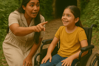 💫 Su hija era paralítica, hasta que la empleada le mostró el lugar secreto que la curó