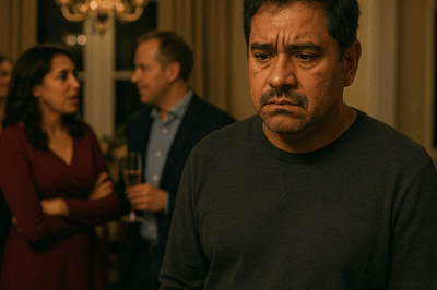 Mi esposa fingió una ruptura frente a sus amigas ricas durante una fiesta para divertirlas y sentirse “libre”, sin imaginar que mientras ellas reían, yo escuchaba cada palabra desde el otro lado del salón y planeaba la respuesta más silenciosa, elegante y devastadora de mi vida.