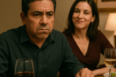 Durante la cena, mi esposa sonrió con arrogancia y dijo: “Si hubiera esperado un poco más, habría podido casarme con alguien rico”. Lo que hice después no fue gritar ni discutir… pero cambió por completo la forma en que ella y todos nos miraron esa noche.