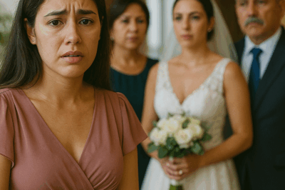 “El día de la boda de mi hermana, mis padres y ella me ignoraron por completo, como si no existiera. Pensé que era solo un malentendido… hasta que escuché lo que realmente decían de mí detrás de una puerta cerrada.”