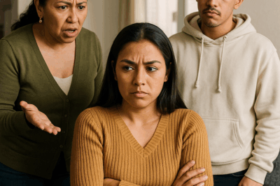 Mi madre descubrió cuánto ganaba, apareció en mi puerta con mi hermano malcriado exigiendo “lo que merecía por haberme criado”, hasta que una llamada inesperada reveló quién realmente había pagado el precio de su ambición