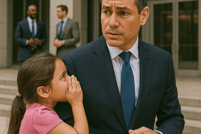 “Una niña corrió tras un hombre en traje gritando: ‘¡Papá, olvidaste tu almuerzo!’. El ejecutivo millonario se giró confundido… pero al ver sus ojos, algo dentro de él se quebró. Lo que descubrió después cambió para siempre su vida y su pasado.”