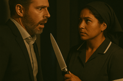 💥 Millonario descubre a la sirvienta en la oscuridad… y queda en shock al ver lo que planeaba