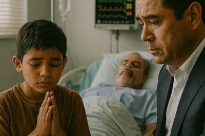 Un millonario arrogante encuentra a un niño de la calle orando cada noche por su padre en coma frente a un hospital, pero cuando decide seguirlo para descubrir la verdad, algo ocurre que transforma su vida para siempre.