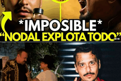 💣 Lo que Nodal “gritó” sobre Pepe Aguilar desata una tormenta: “Esto va a explotar”