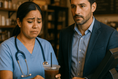 Una enfermera sin dinero gastó sus últimos cinco dólares en un café para impresionar a su cita a ciegas, sin imaginar que el hombre sencillo que la esperaba en la mesa del fondo era, en realidad, el dueño de toda la cadena de cafeterías