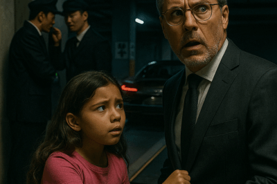 💥 La niña oyó a los guardias hablar en chino y advirtió al millonario que no subiera al auto