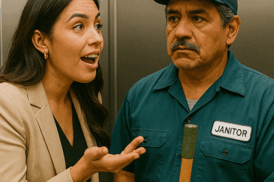Ella se burló del conserje en el ascensor… ¡pero su respuesta sorprendió a todos!