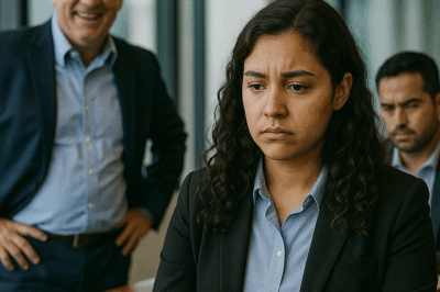 “Tu título no es relevante, cariño; el puesto ya es para mi primo”, sonrió el gerente general, sin imaginar que la auditoría del lunes, las cifras ocultas y una presentación inesperada demostrarían quién sostenía la empresa de verdad.