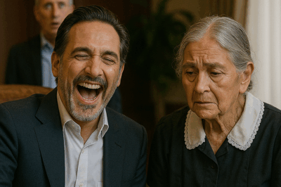 “Soy médica”, murmuró con tristeza la mujer de limpieza mientras fregaba el suelo del hospital. El millonario estalló en carcajadas al escucharla… pero minutos después, cuando descubrió quién era en realidad, se quedó pálido y sin palabras.