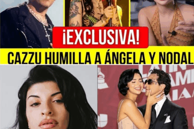 Exclusiva mundial: el triángulo Ángela Aguilar, Christian Nodal y Cazzu estalla en caos — celos, dinero y una guerra sin ganadores