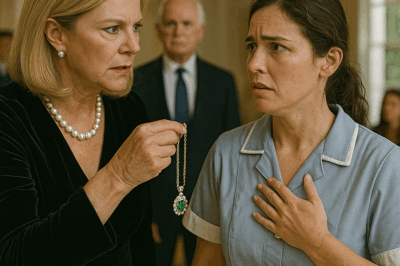 “Este collar es de mi hija”, gritó millonaria — nadie esperaba la verdad