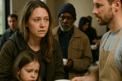 Madre sin hogar vio a su primer amor en un comedor — sin saber que él financiaba todo