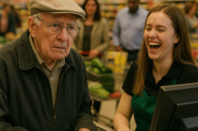 La cajera se burló del anciano — al día siguiente se arrepintió