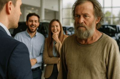 Se burlaron del vagabundo en el concesionario — cometieron un error