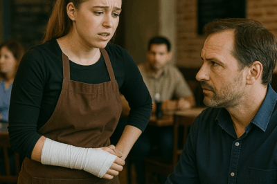 Dueño encubierto ve a camarera herida y su verdad lo deja helado