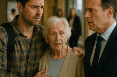 EL PADRE SOLTERO PERDIÓ SU ENTREVISTA POR AYUDAR A UNA ANCIANA… SIN SABER QUIÉN ERA 💔