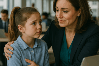 “Niña huérfana pide pasar un día con una poderosa CEO… y lo que sucede después deja al mundo sin palabras”