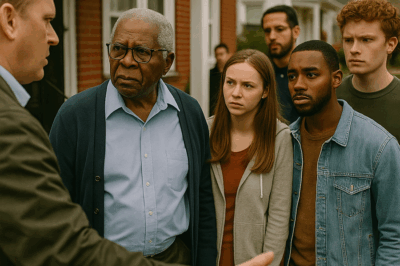 Iban a desalojar a pareja negra… hasta que llegaron sus hijos