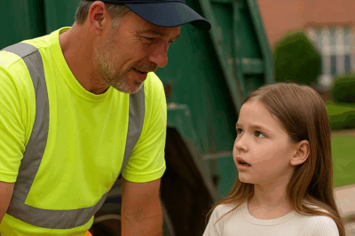 La hija muda de un millonario sorprendió a todos cuando pronunció su primera palabra… y no fue gracias a médicos ni terapeutas, sino a un humilde basurero que se cruzó en su camino. Lo que ocurrió después cambió la vida de la niña, derrumbó prejuicios y enseñó a su padre una lección que ni todo el dinero del mundo podía comprar.
