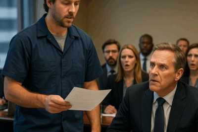 “Charles Whitmore, el magnate que dominaba los mercados con una mirada y movía imperios con una firma, convocó una reunión urgente en su rascacielos. Lo que nadie imaginaba era que ese encuentro —el más tenso de su carrera— revelaría el secreto mejor guardado del multimillonario y pondría en riesgo todo aquello que había construido.”