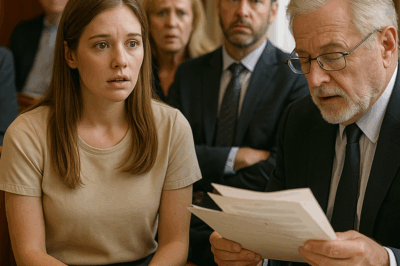 «Todos la ignoraron en la lectura del testamento, pensando que era una simple asistente sin importancia. Pero cuando el abogado mencionó su nombre, el silencio fue absoluto: el difunto le había dejado absolutamente todo. Nadie podía creerlo. Lo que descubrieron después sobre su relación con el millonario cambió por completo la historia de la familia.»