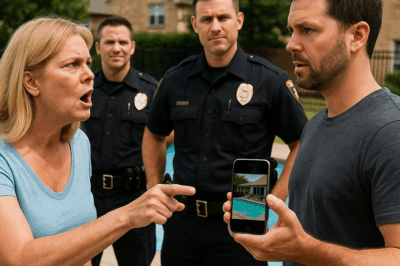 😱 Vecina llama a la policía por una piscina y descubre la verdad