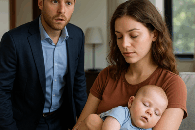 El millonario confió su bebé a la niñera… y al volver, quedó sin aliento