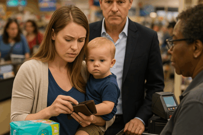 👉 Usó sus últimas monedas para pañales… y su vida cambió 😱