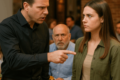 “El gerente del restaurante la acusó de robar frente a todos, sin imaginar quién era realmente. Cuando su verdadero apellido salió a la luz, todos quedaron en shock… y lo que su padre hizo después dejó a todo el personal sin palabras.”