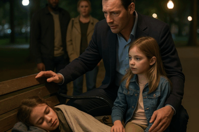 Una niña le preguntó a su padre millonario por qué otra pequeña dormía en la calle. Aquella pregunta inocente fue el golpe más fuerte que él había recibido desde la muerte de su esposa. Lo que hizo después cambió el destino de ambas familias y recordó al mundo que el amor verdadero no se mide en dinero, sino en actos.