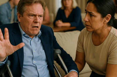 “¡No me toques!” — gritó el millonario, pero la sirvienta no lo escuchó… y cambió su destino