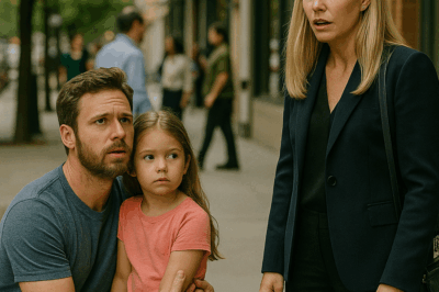“Padre soltero encuentra a una niña perdida en el parque — horas después, su madre millonaria llega con una verdad que cambia todo”