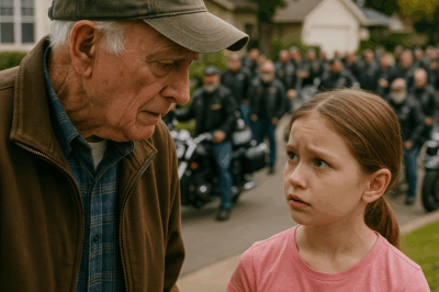 AYUDÓ A UN DESCONOCIDO EN EL SUPERMERCADO — Y AL DÍA SIGUIENTE SU CALLE SE LLENÓ DE MOTOS 💔