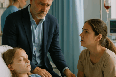 “La hija del millonario estaba al borde de la muerte. Los médicos no encontraban donante… hasta que una niñera humilde se ofreció a donar su propia sangre sin decirle a nadie. Lo que el padre descubrió después cambió para siempre su forma de ver la vida y el verdadero valor del amor.”