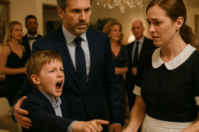 “Hijo adoptado del millonario gritó: ‘¡Esa es mi madre real!’”