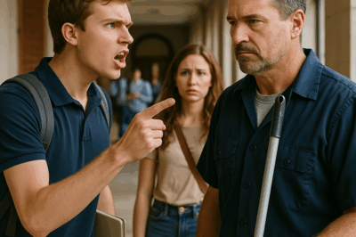 Estudiante arrogante humilla a un empleado… y luego descubre quién era realmente