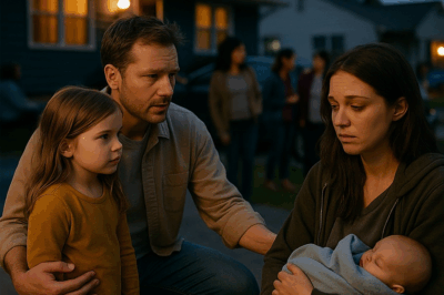 Niña pregunta por qué una madre duerme afuera—su padre actúa