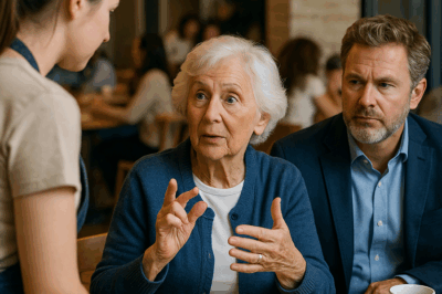 La mesera humilde impacta al millonario con un secreto oculto