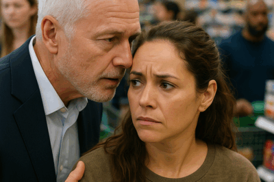 👉 Ignoró al hombre en la fila… hasta que sus palabras la hicieron temblar 😱