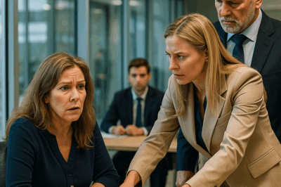 La obligaron a firmar sin saber quién era… su verdad dejó helados a todos